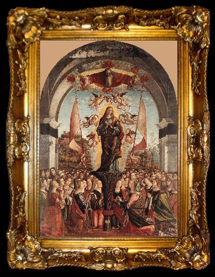 framed  CARPACCIO, Vittore Apotheosis of St Ursula dfg, ta009-2